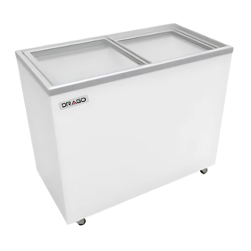 Congelador Puerta de Cristal Drago CHPP-200 Capacidad 196 Litros