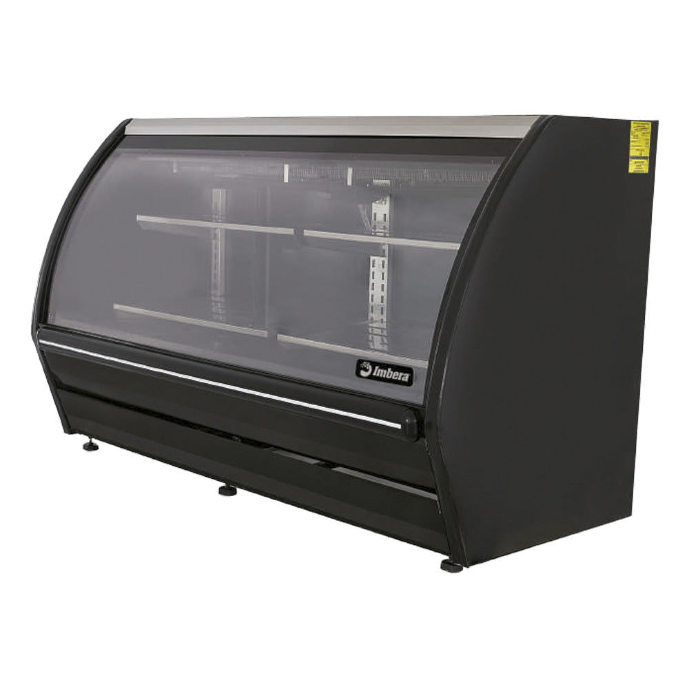 Vitrina Imbera PHS-17 Cremera Blanca o Negra De Cristal Curvo - 1025033, 1026026