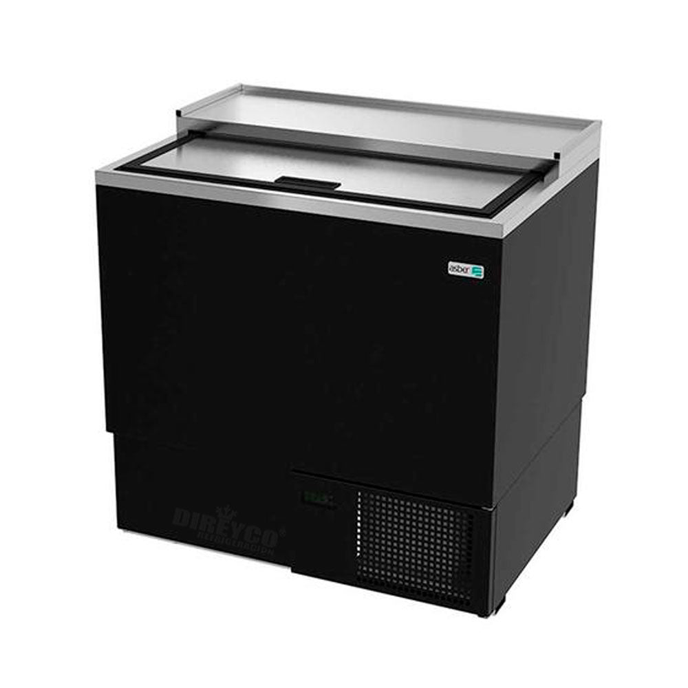 Glass Froster en Vinil Negro Asber AGF-36-HC 1 Puerta Corrediza