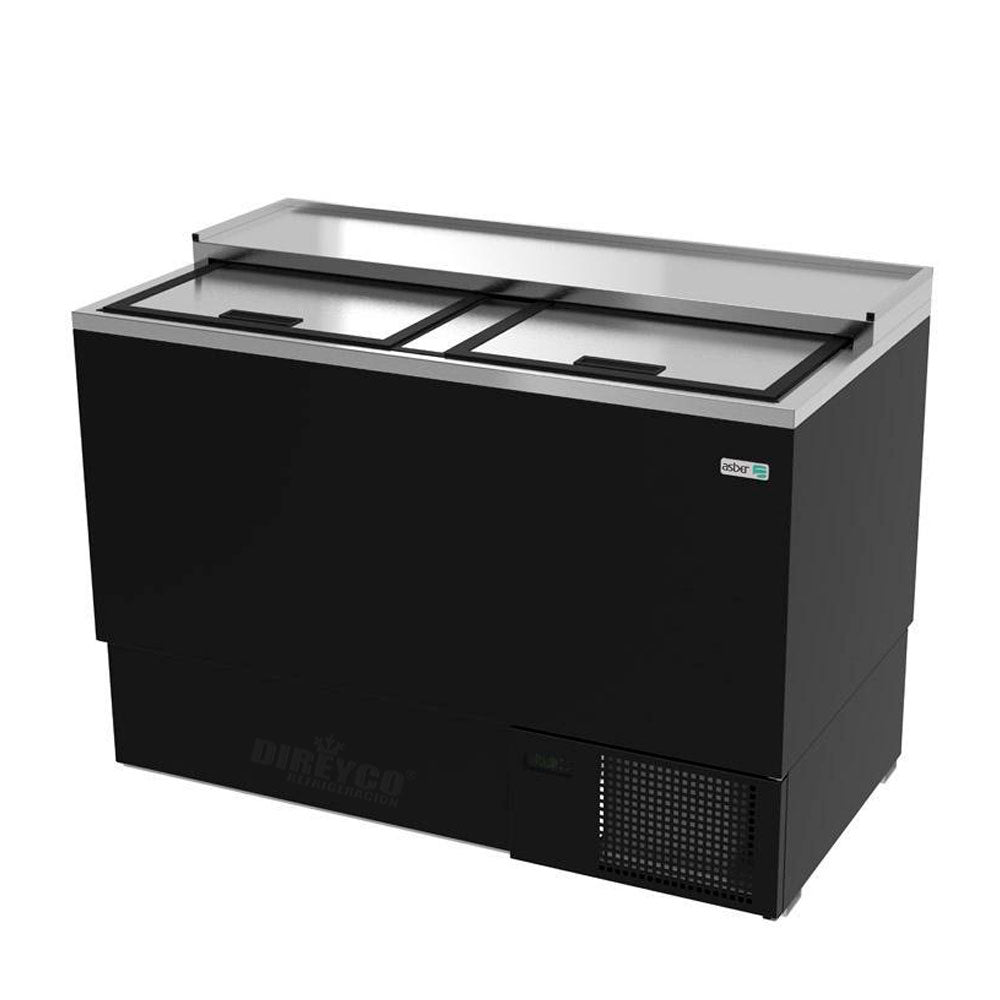 Glass Froster en Vinil Negro Asber AGF-50-HC 2 Puertas Corrediza