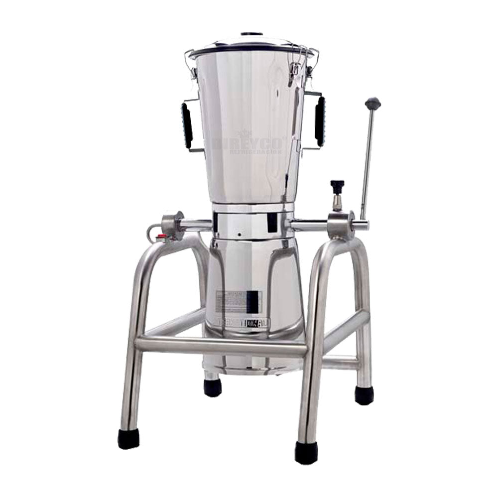 Licuadora Industrial International LI-12VAM De Volteo Capacidad De
