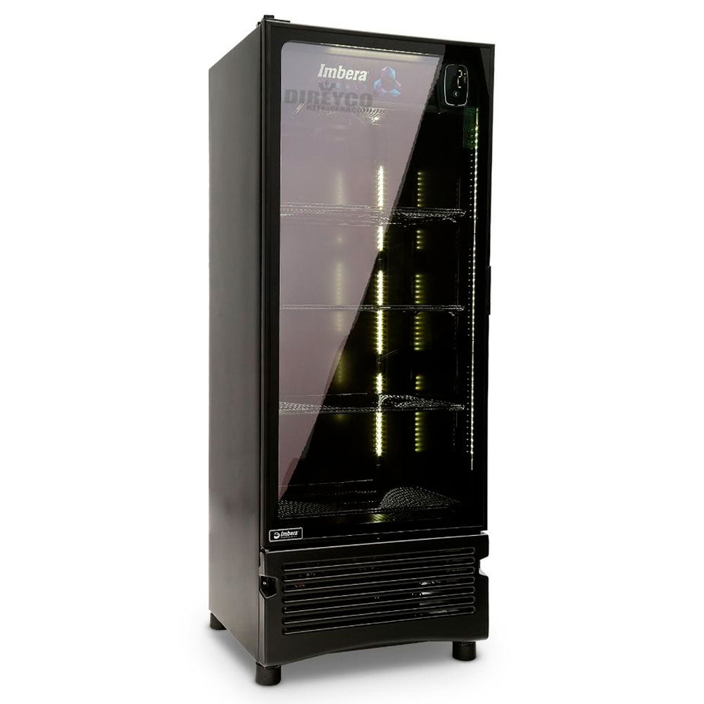Refrigerador Imbera VR-17 Cobalt Puerta De Cristal