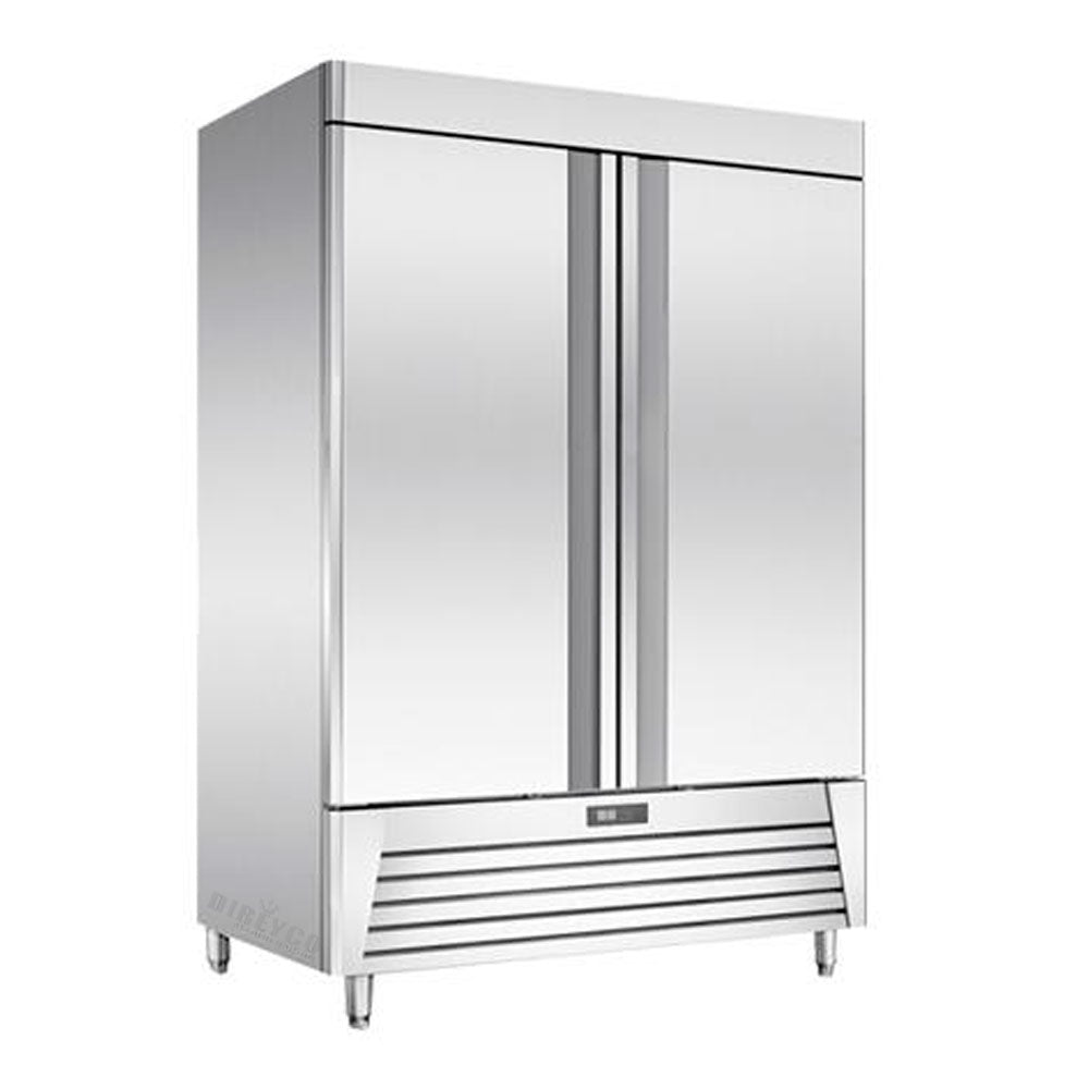 Refrigerador Migsa UR-54C-2 En Acero Inoxidale Doble Puerta Solida