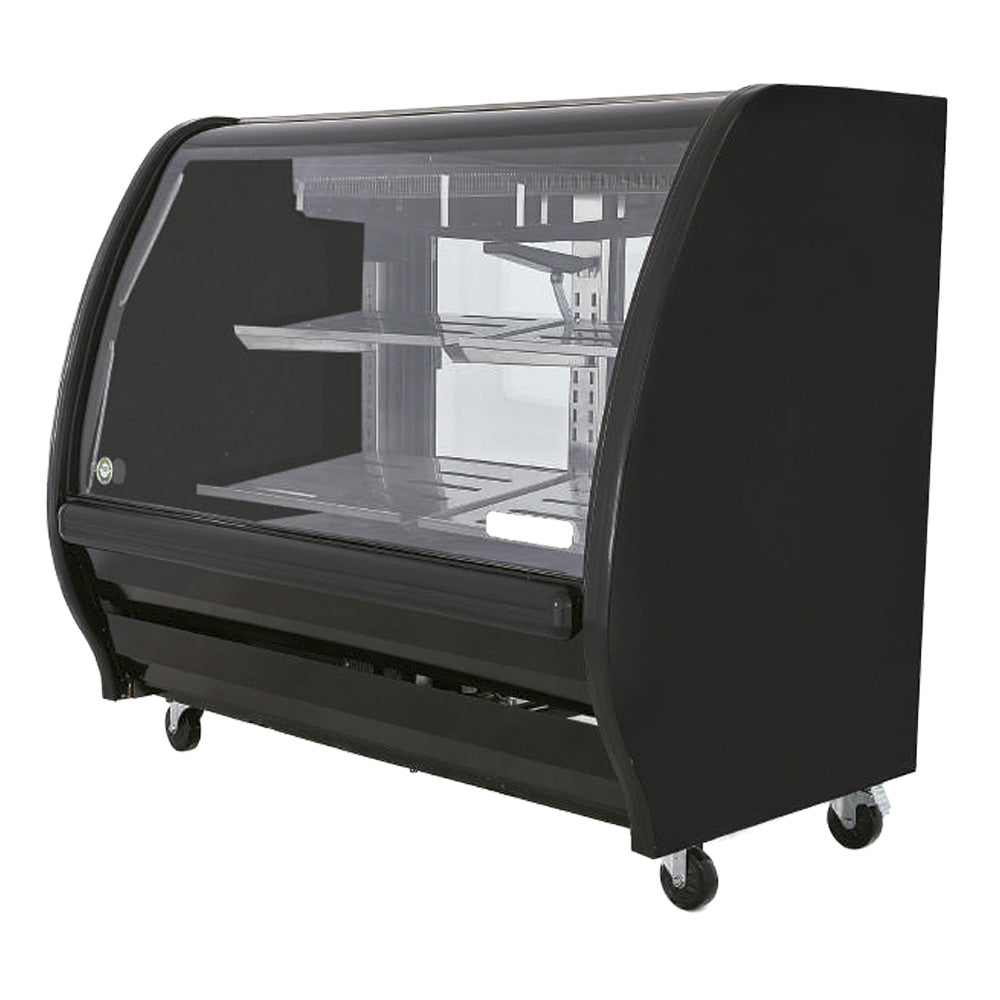 Vitrina Imbera PHS-14 Cremera Blanca o Negra De Cristal Curvo - 1024851, 1024848