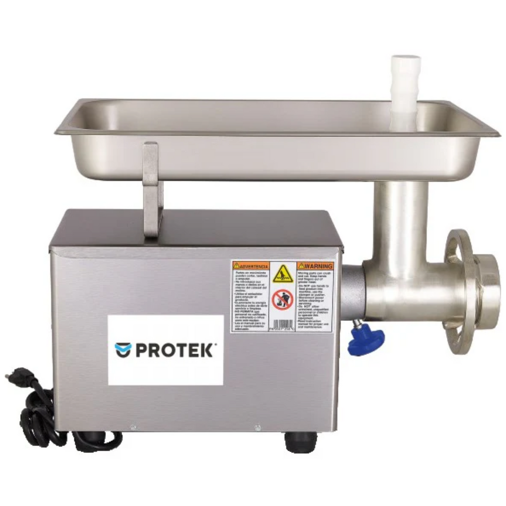 Molino para Carne Protek MPK-12 Con Motor De 3/4 HP
