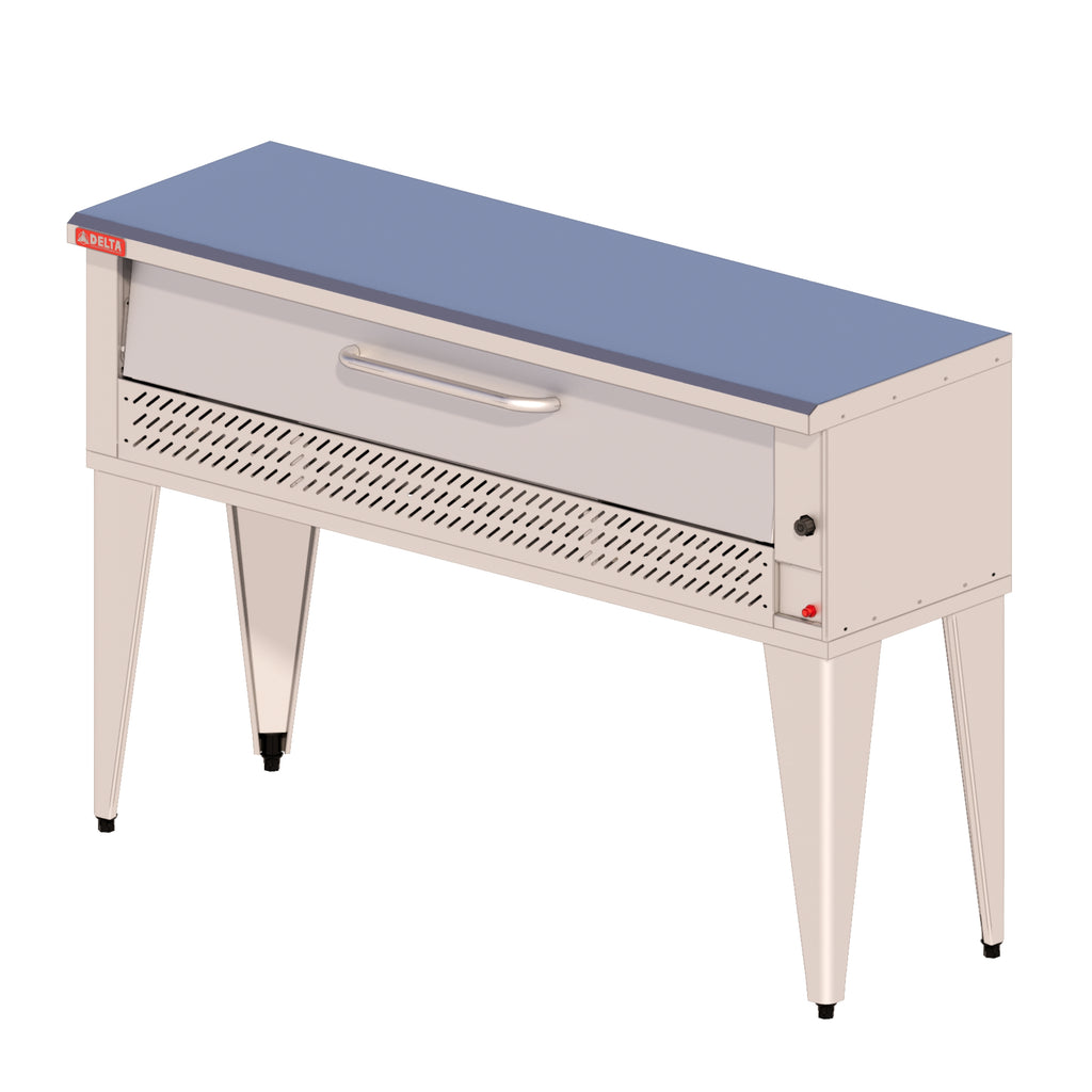 Horno Delta Pizzero Pizza-3 Top Para 3 Pizzas De .40m
