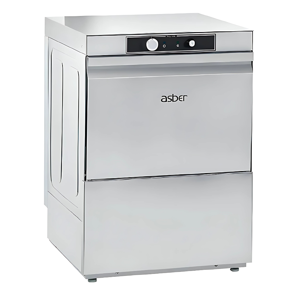 Lavavajillas De Apertura Frontal Asber GE-500 DD F SA Ciclo De 120 Segundos