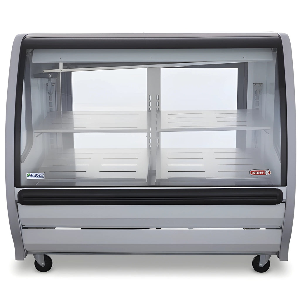 Vitrina TORREY TEM-150-R290 Cap. 427 L Vidrio Panorámico Blanco o Negro  1029045 - 1029046