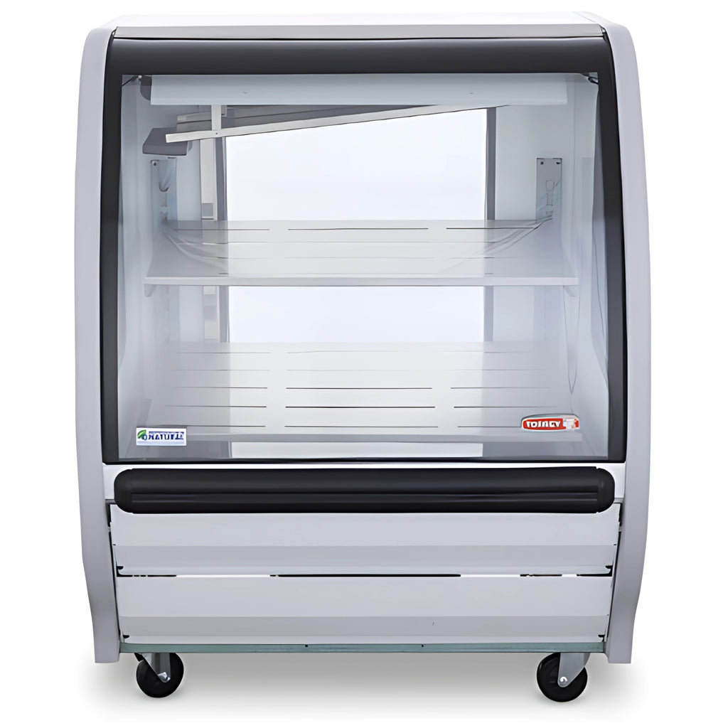 Vitrina TORREY TEM-100-R290 Cap. 293 L Vidrio Panorámico Blanco o Negro  1029042 - 1029043