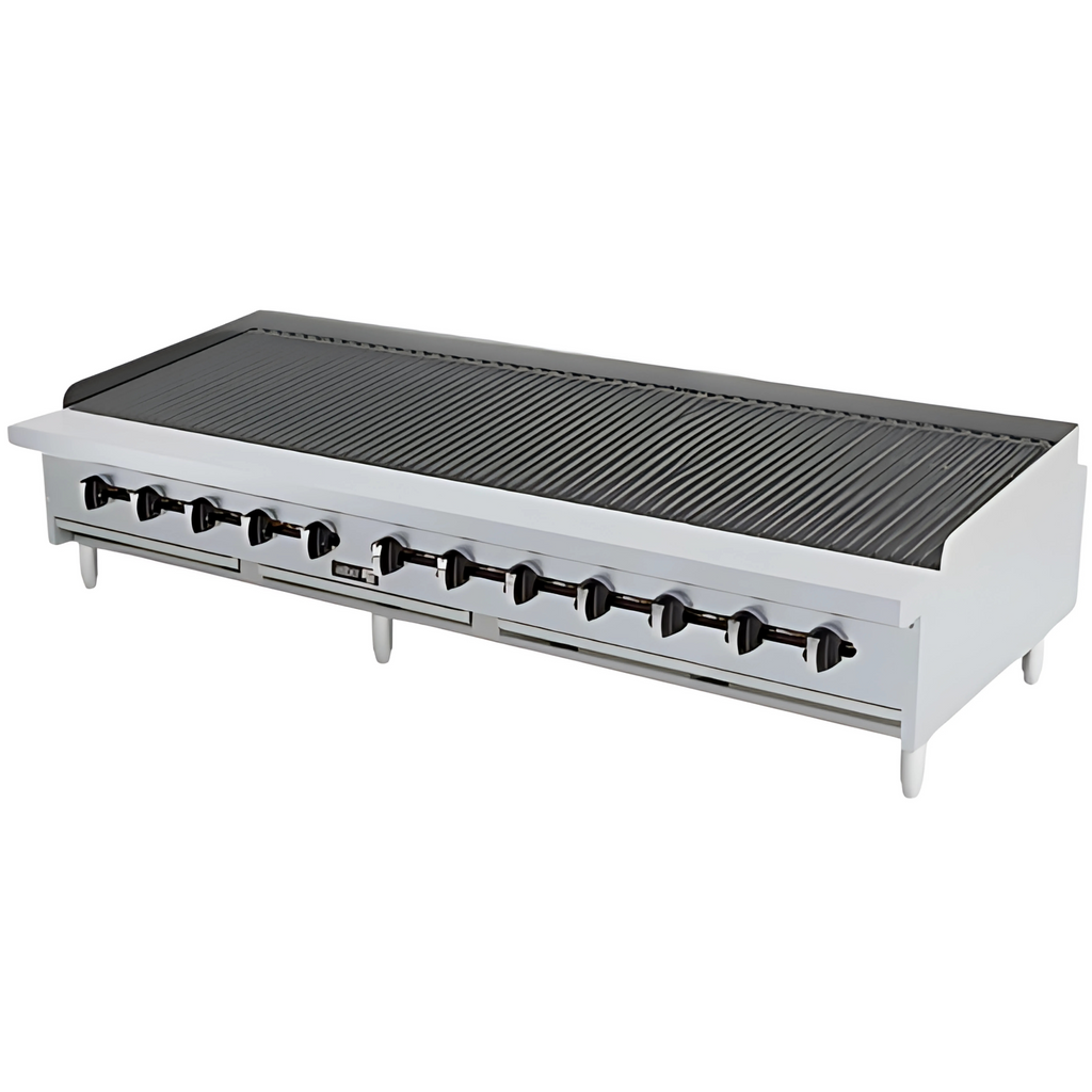 Asador Radiante A Gas ASBER AERB-72 De 12 Quemadores