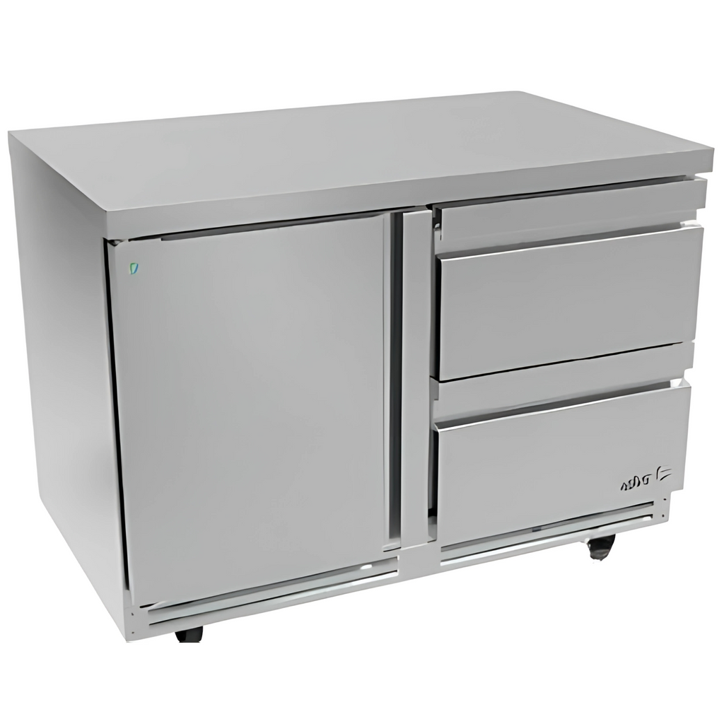 Mesa Refrigerada Asber AUTR-60-D2 P HC Bajo Mostrador