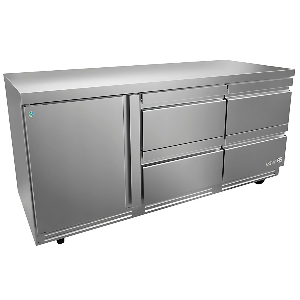 Mesa Refrigerada Asber AUTR-72-D4 P HC Bajo Mostrador