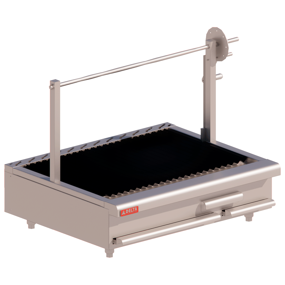 Asador Argentino Delta ASR-ARG-TOP Funcionamiento A Carbon Linea TOP