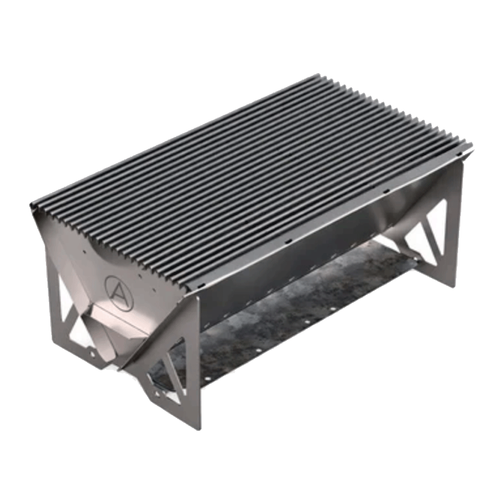 Asador Portatil Delta ASR-66P-MIX Funcionamiento A Carbon Linea MIX