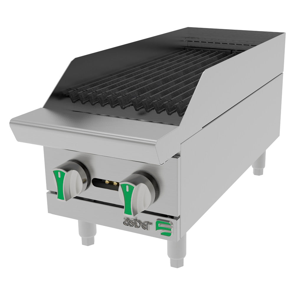 Asador Radiante Asber AERB-12-EM Con Sercha Perimetral Emerald Line