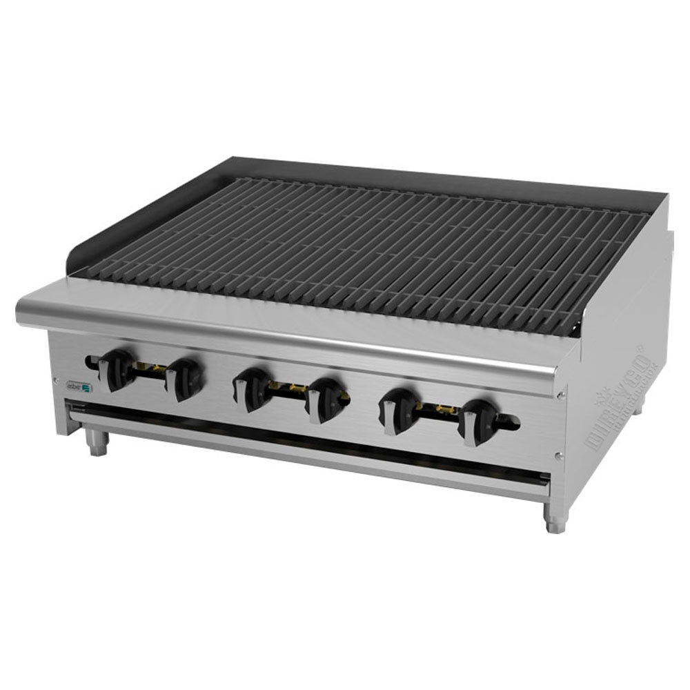 Asador Radiante Asber AERB-36 Con Cercha Perimetral