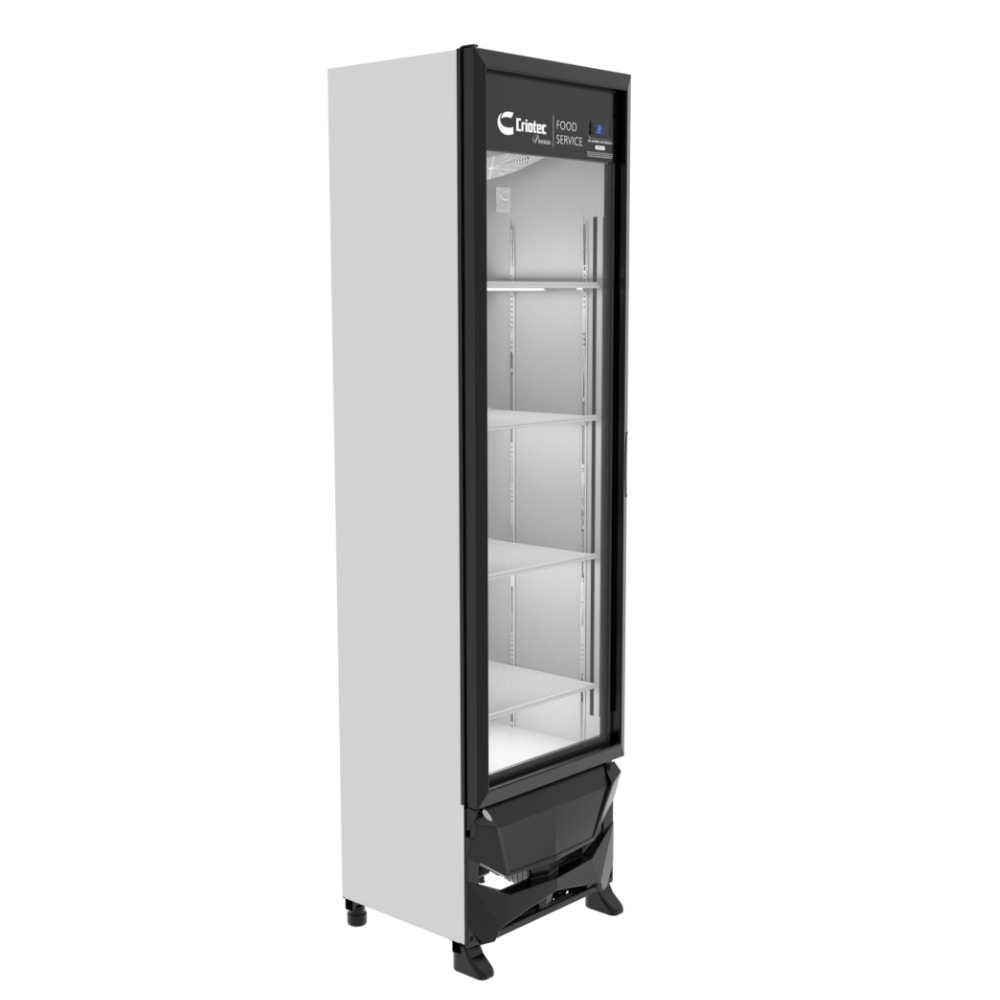 Refrigerador Criotec CFX-11 SL Puerta De Cristal Linea Slim