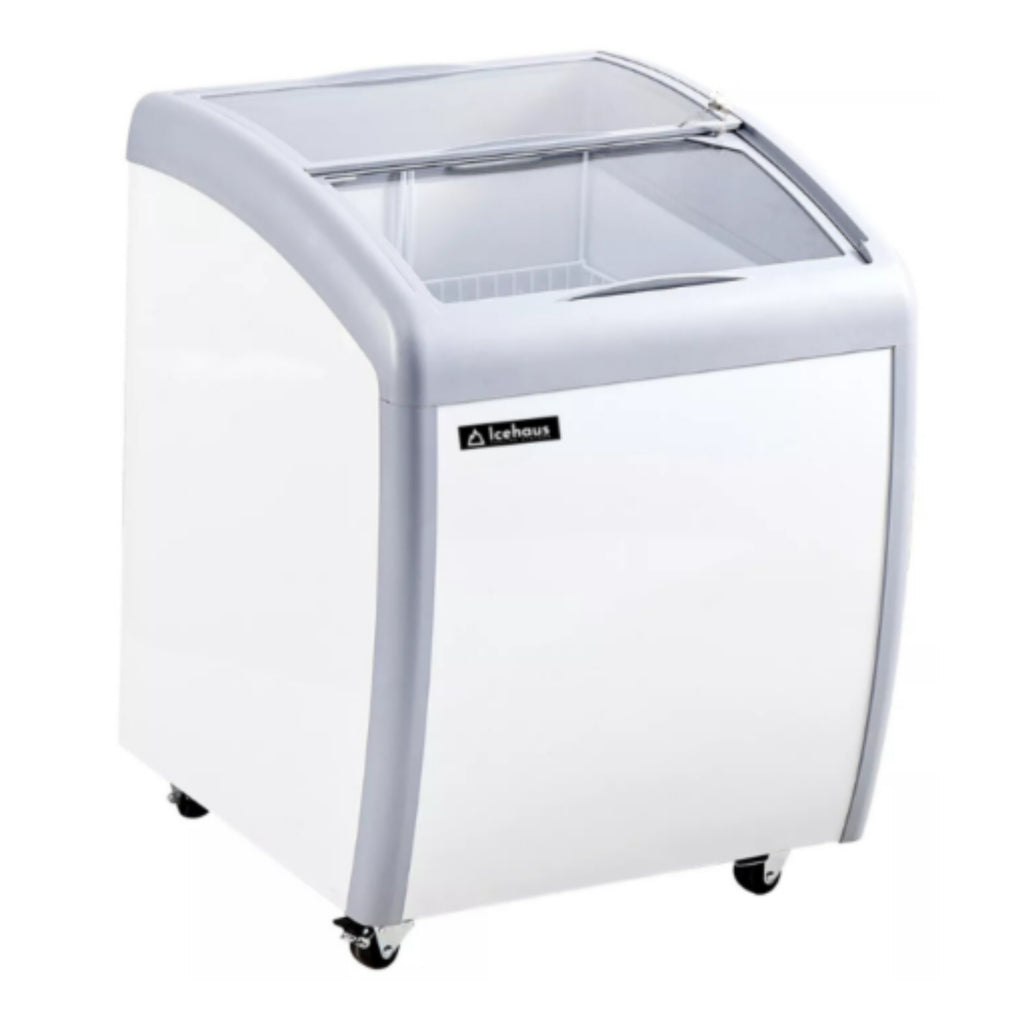 Congelador Puerta De Cristal Icehaus CHPC-160 Capacidad 160 Litros