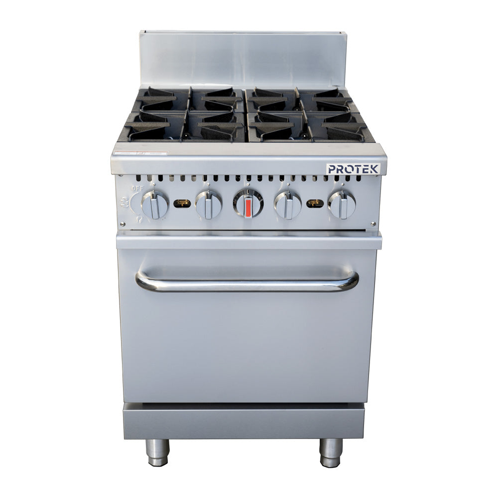 Estufa Con Horno Protek EHGP-4Q De 4 Quemadores A Gas - 1029159