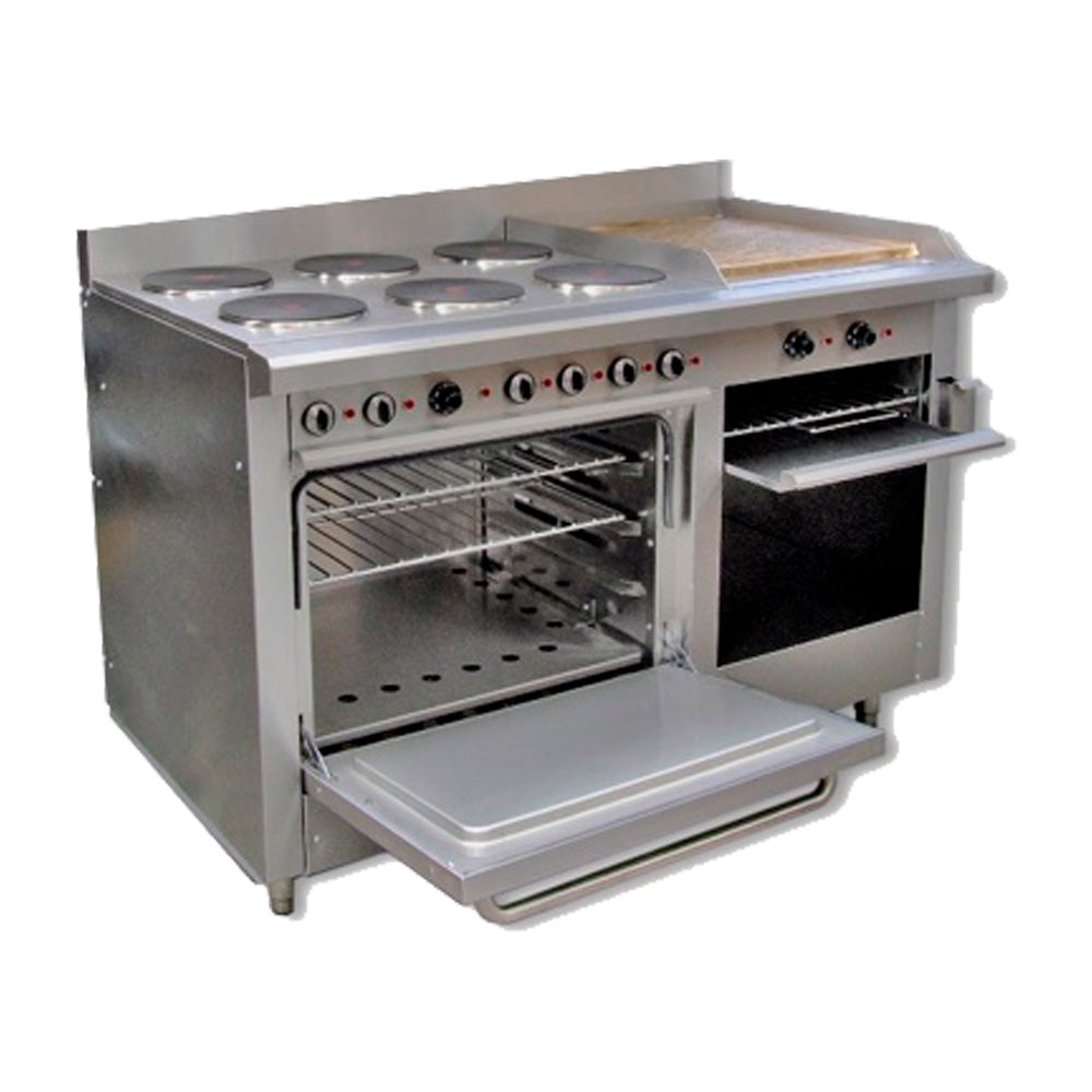 Estufa Electrica Coriat EC-6-H-GRILL-E De 6 Patos De Hierro