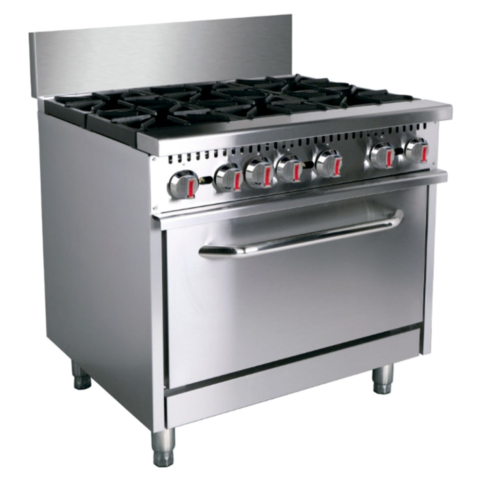 Estufa Torrey EST-6QHG De 6 Quemadores Y Horno - CQEST6QH0