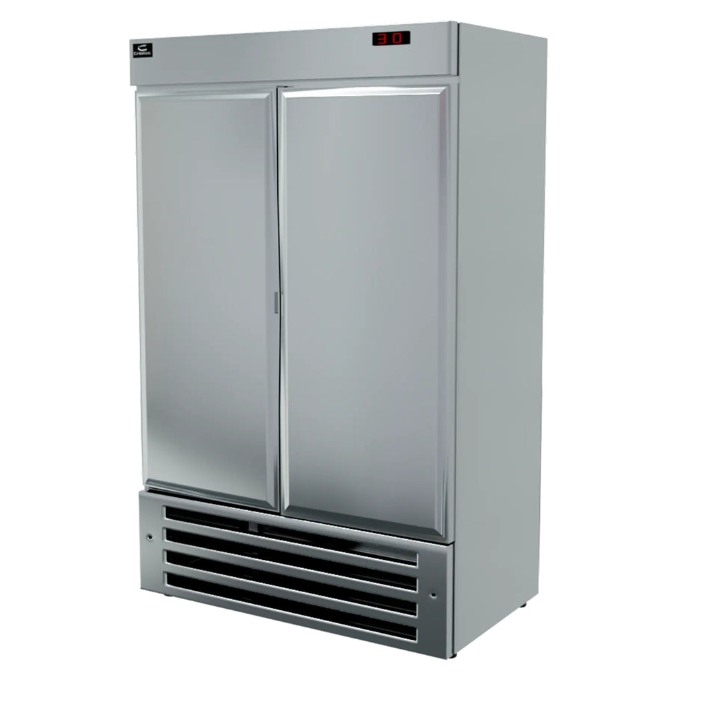 Refrigerador Criotec FSM-42-HC Vertical en Acero inoxidable Linea Profesional Doble Puerta