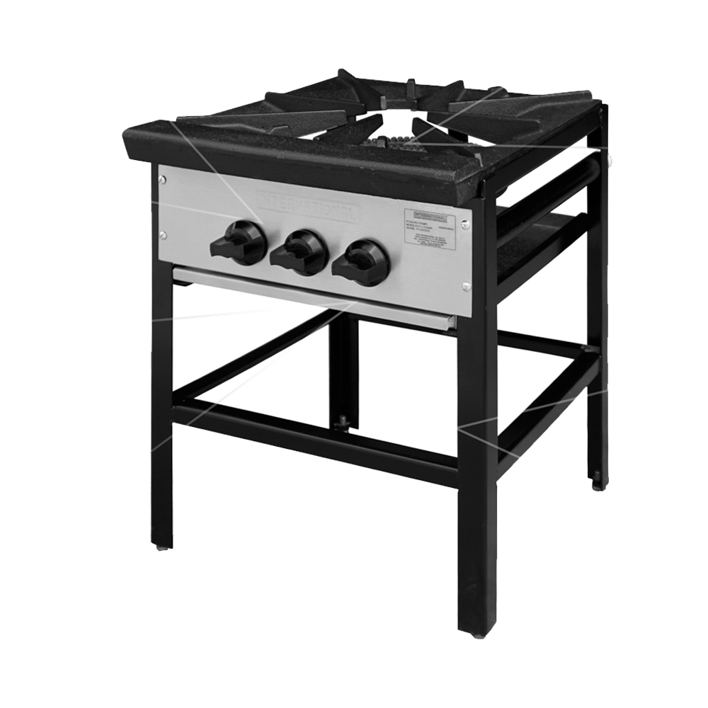 Fogon Compacto International F-1C De 1 Seccion A Gas