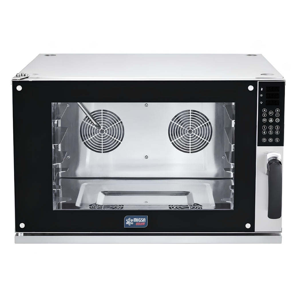 Horno De Conveccion Digital Electrico Migsa HDM-800 Para 4 Charolas