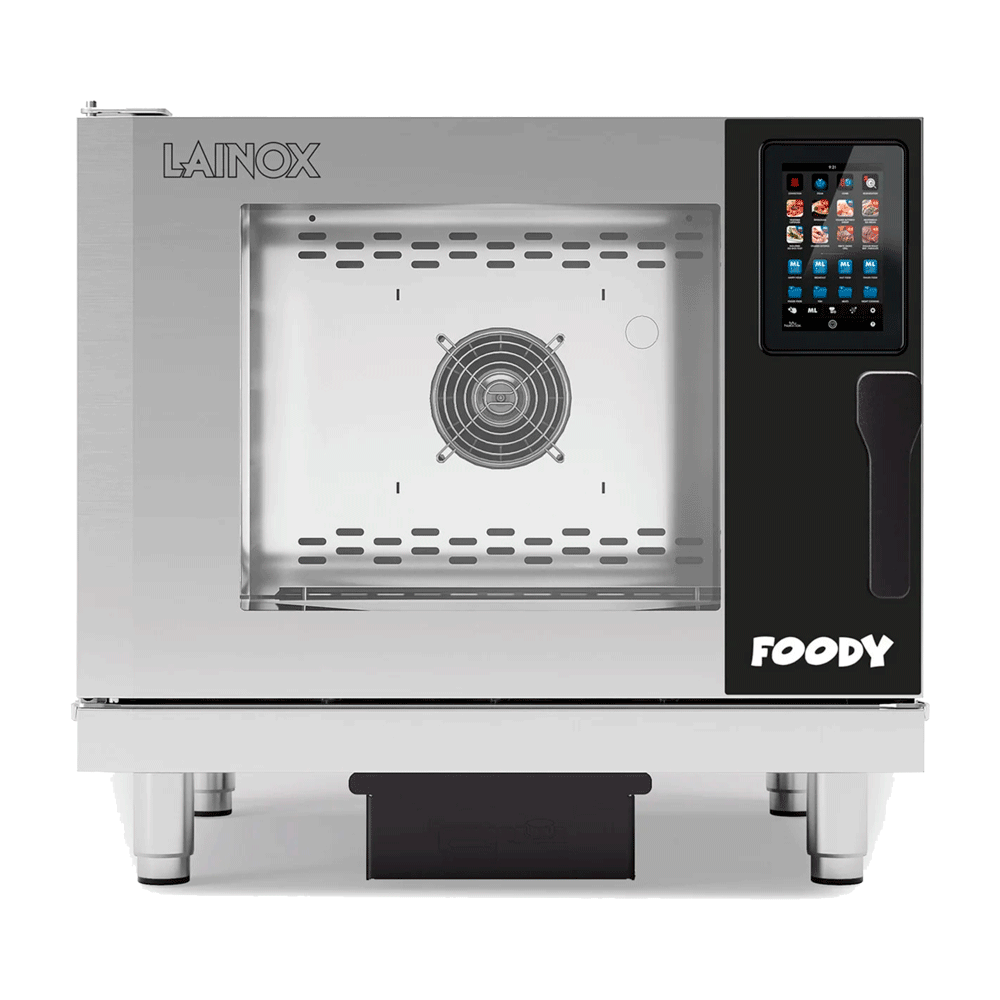 Horno De Conveccion Electrico Lainox FOEN051 Linea FOODY Capacidad De 5 Charolas