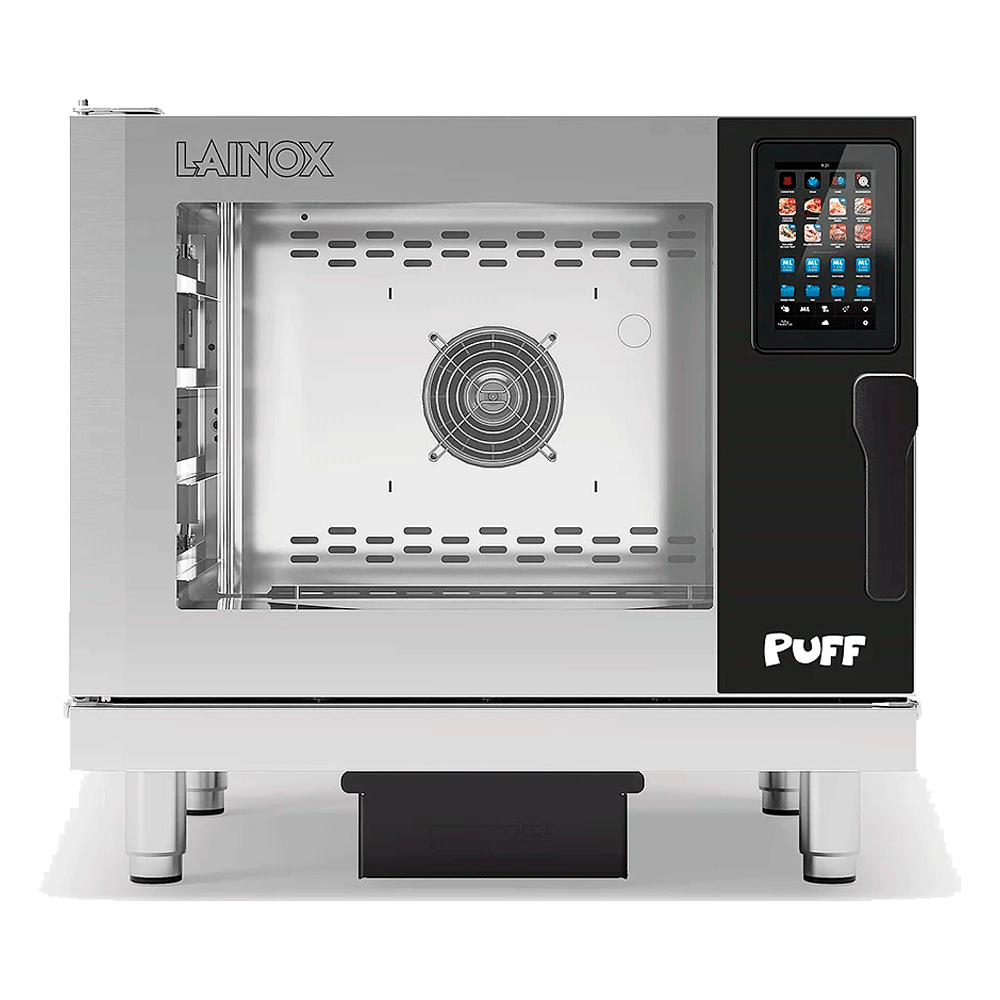 Horno De Conveccion Electrico Lainox PFEN044 Linea PUFF Capacidad De 4 Charolas