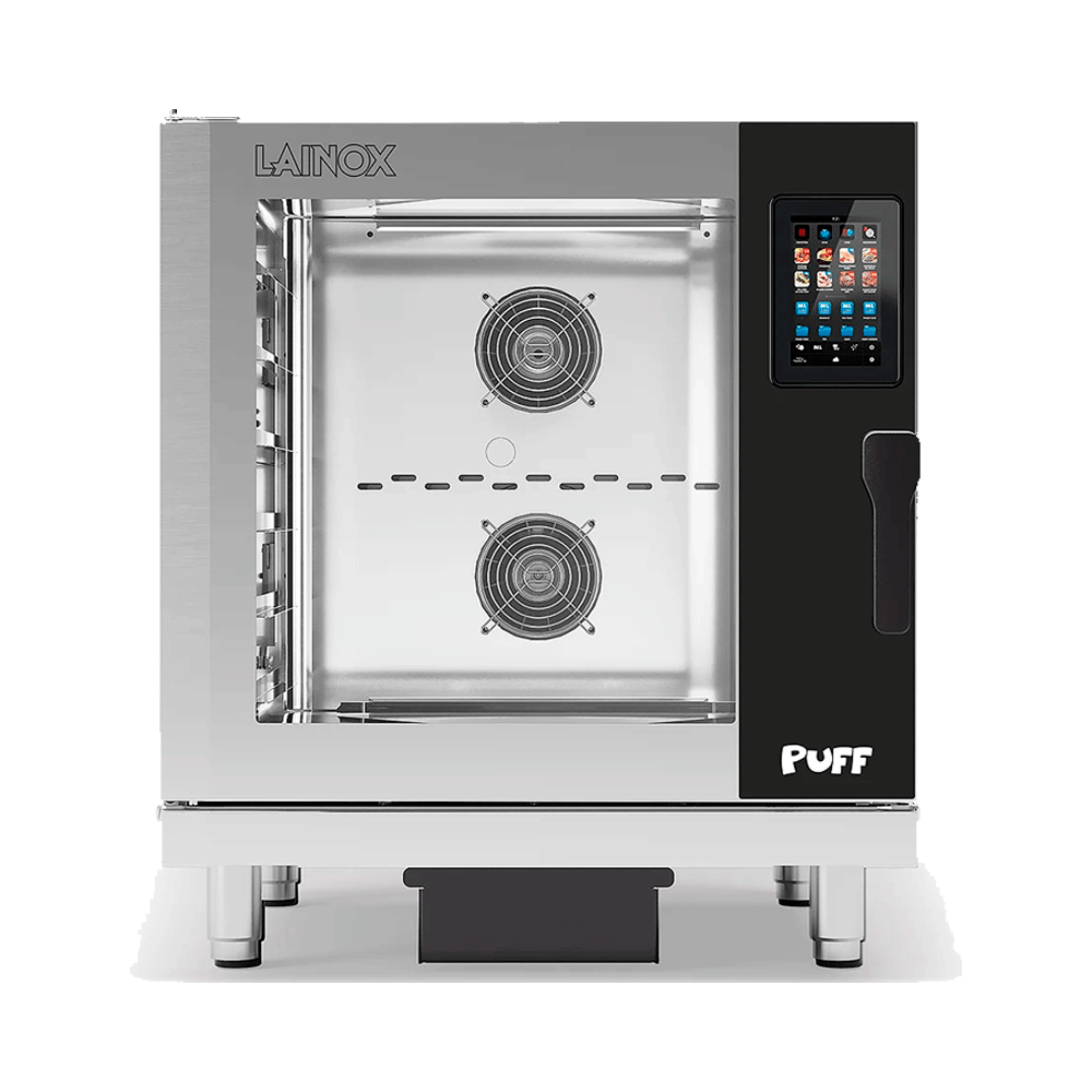 Horno De Conveccion Electrico Lainox PFEN064 Linea PUFF Capacidad De 6 Charolas