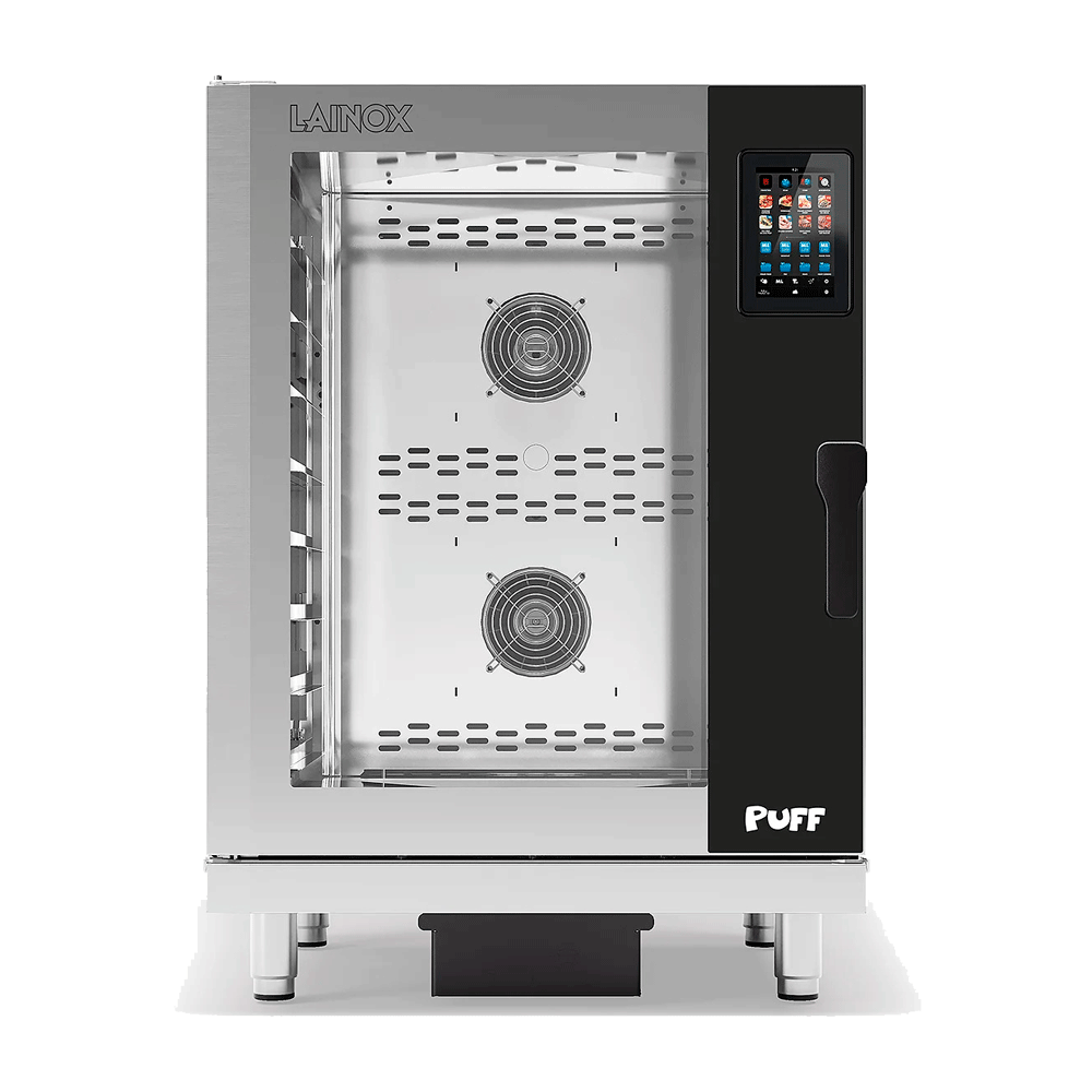 Horno De Conveccion Electrico Lainox PFEN084 Linea PUFF Capacidad De 8 Charolas