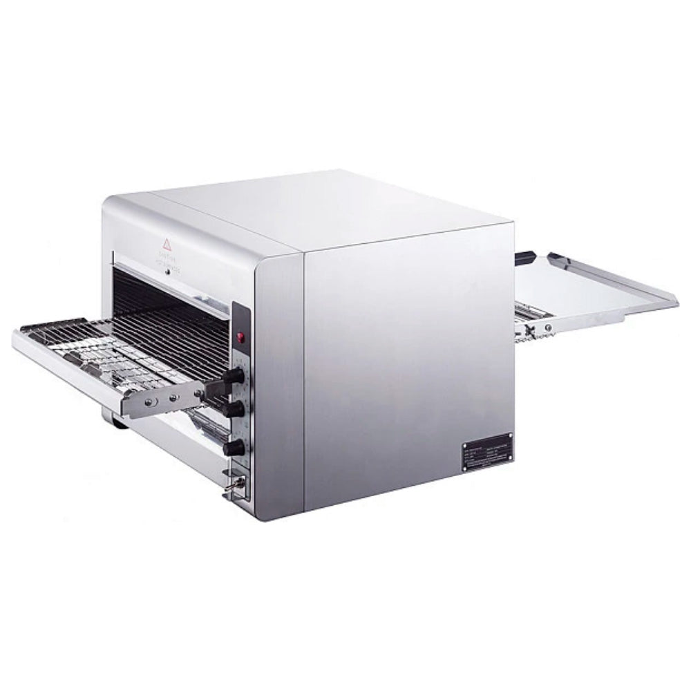 Horno De Pizzas Electrico Migsa NTE-1418 De Banda Con Entrada De 36 cm