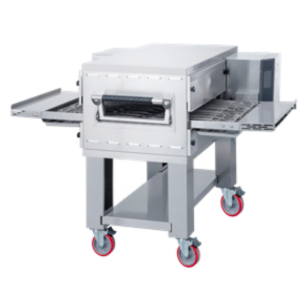 Horno De Pizzas Electrico Migsa NTE-2060 De Banda Con Entrada De 53 cm  IMPINGEMENT