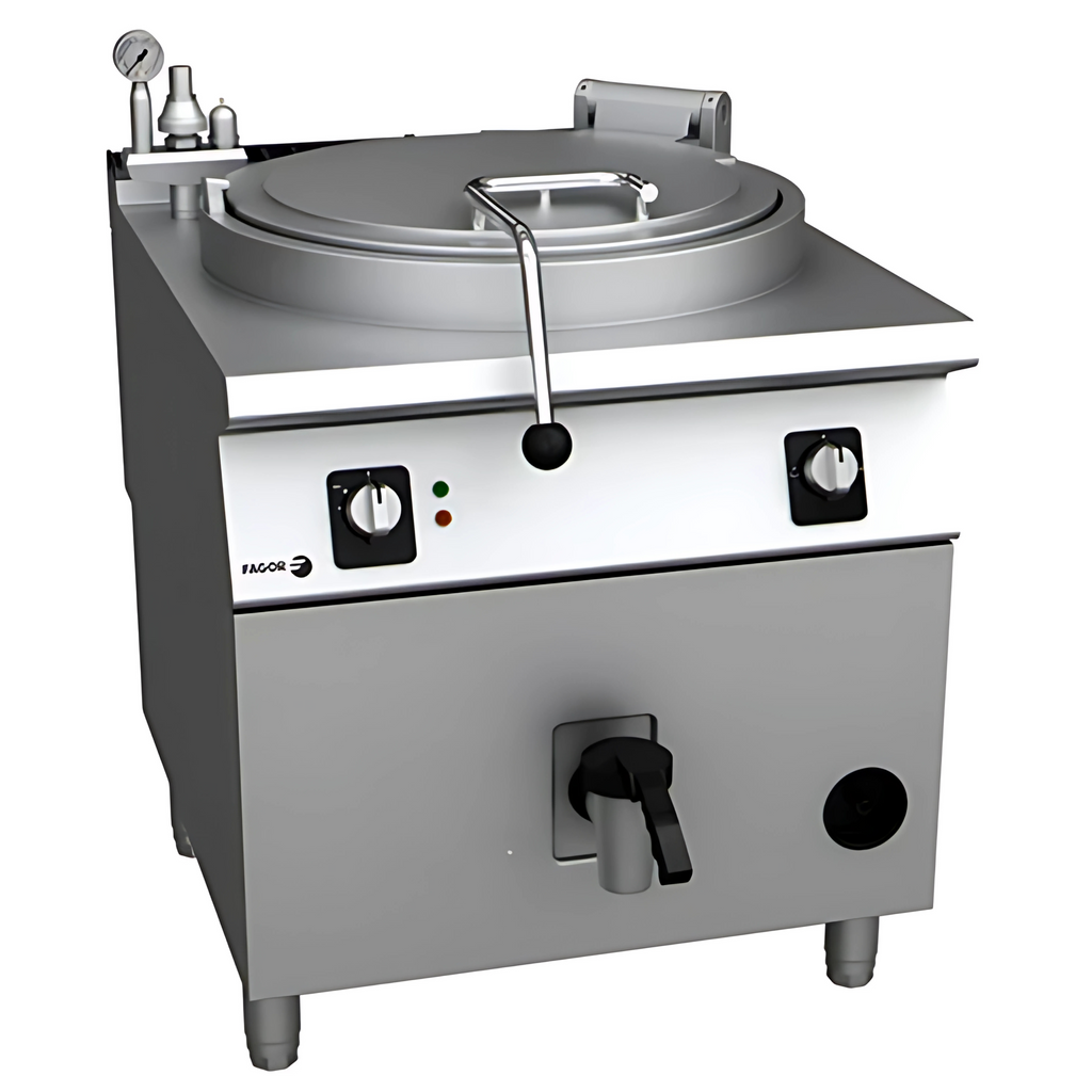 Marmita A Gas De Baño Maria FAGOR M-G915 BM Capacidad De 150 Litros