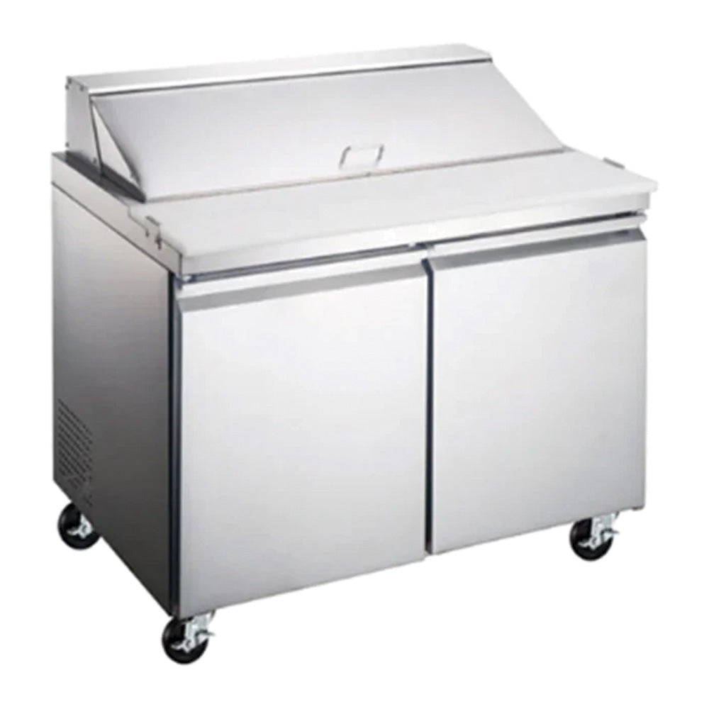 Mesa Para Ensaladas Icehaus ME-2P-SS-01 De 2 Puertas