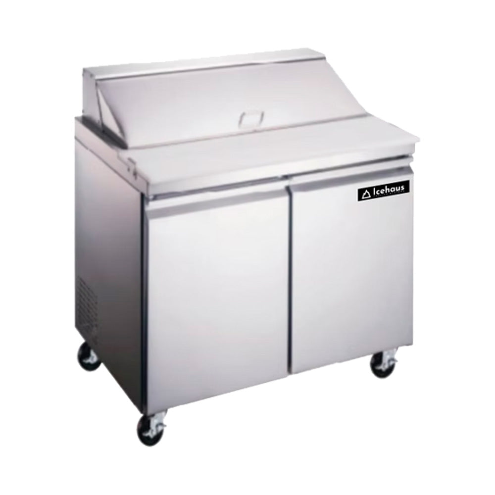 Mesa Para Ensaladas Icehaus ME-2P-SS-03 De 2 Puertas