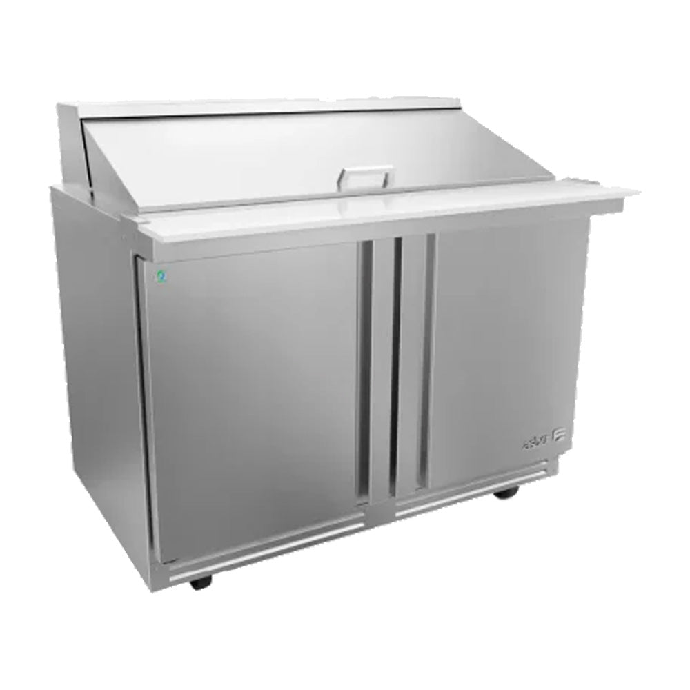 Mesa Refrigerada Asber APTM-48-18 P HC Preparación Mega-Top De 12 Insertos