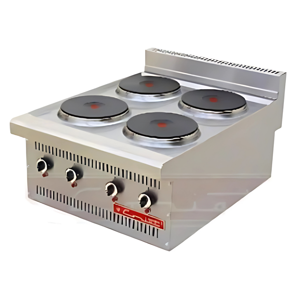 Parrilla Eléctrica Coriat PCV-4-E en Acero Inoxidable