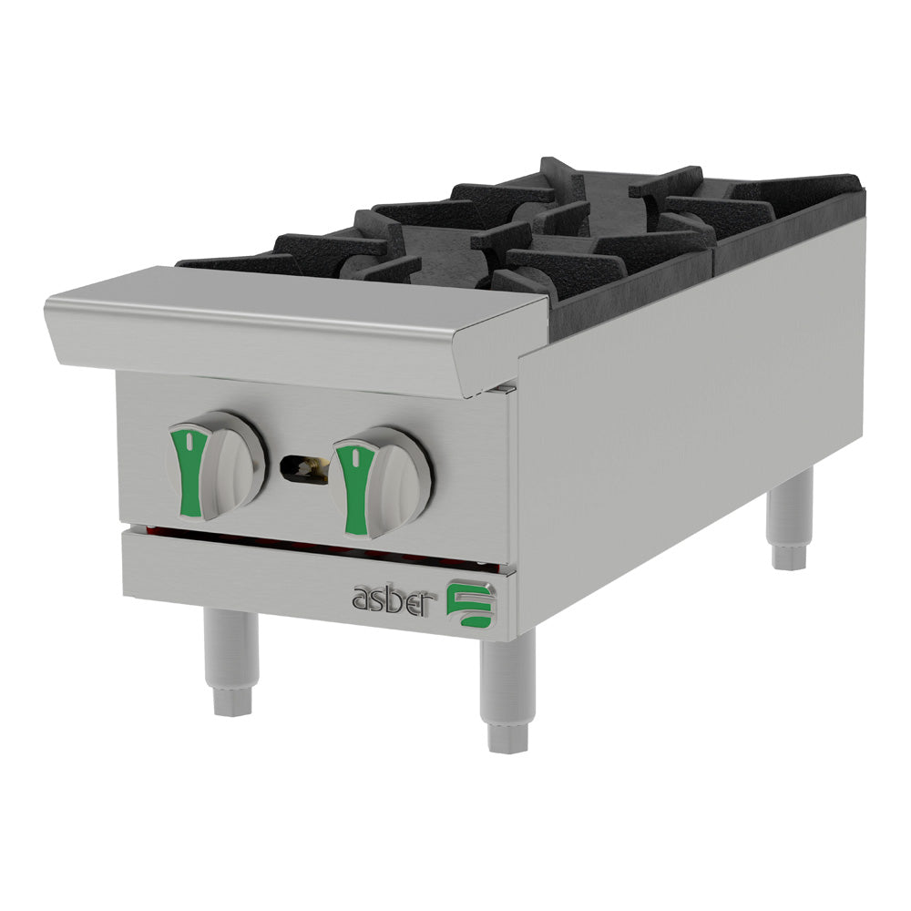 Parrilla Asber AEHP-2-12-EM De 2 Quemadores EMERALD LINE