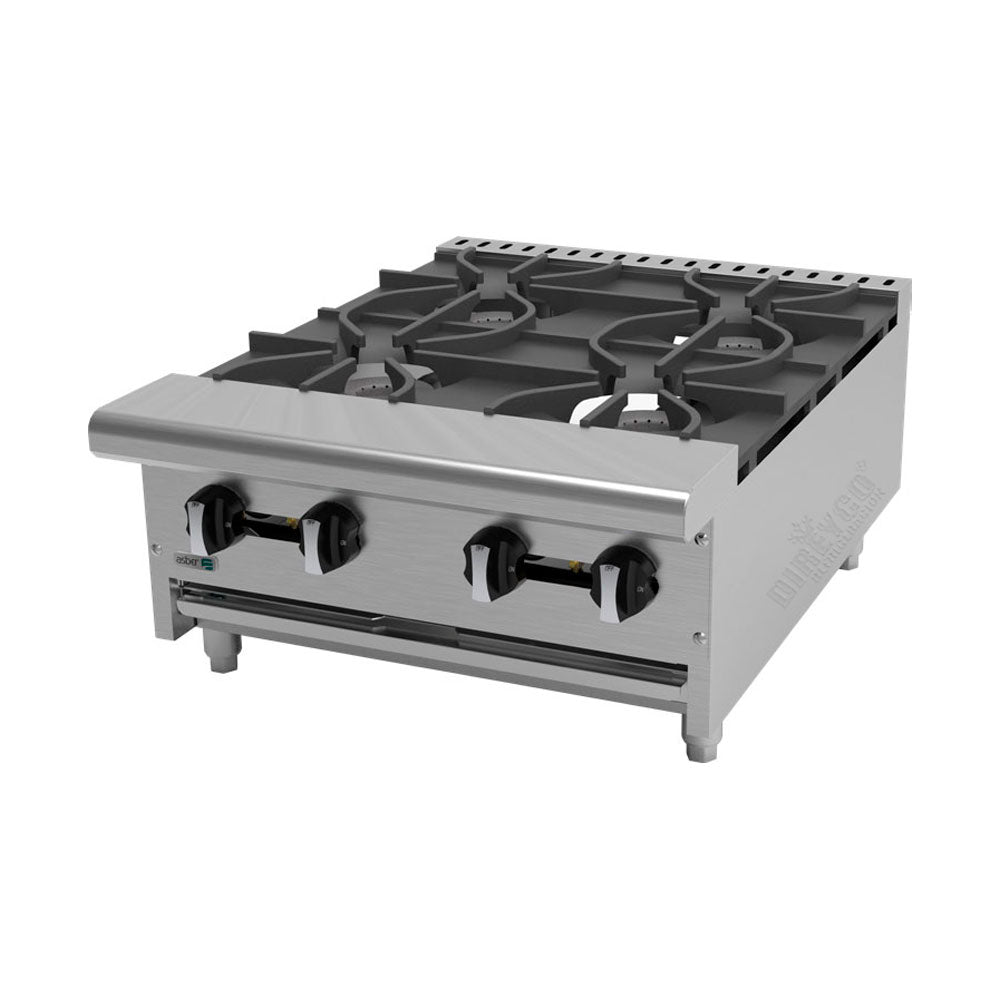 Parrilla Asber AEHP-4-24 De 4 Quemadores A Gas