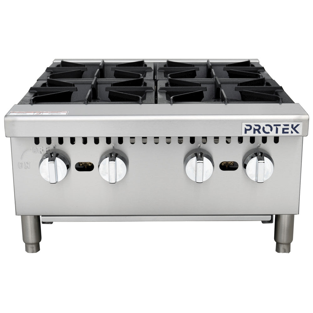 Parrilla Protek PAP-4QG De 4 Quemadores A Gas - 1029153