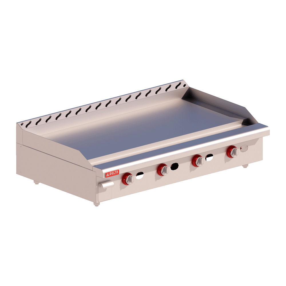 Plancha Delta 4-G-TOP De 4 Quemadores A Gas Linea TOP