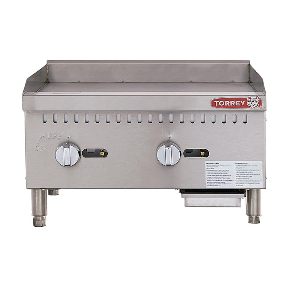 Plancha Torrey PLT-600G De 2 Quemadores A Gas - CQPGM6000