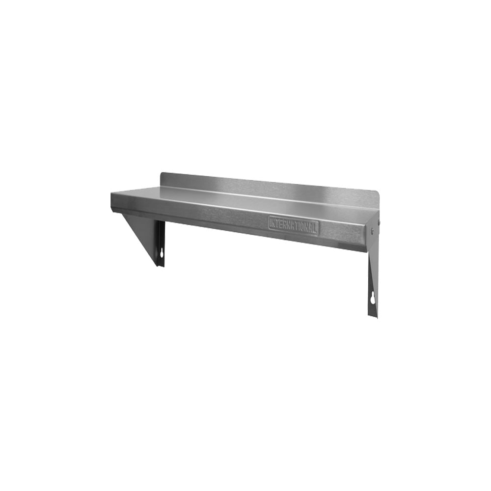 Repisa De Apoyo A Pared International REP120 En Acero Inoxidable T-430