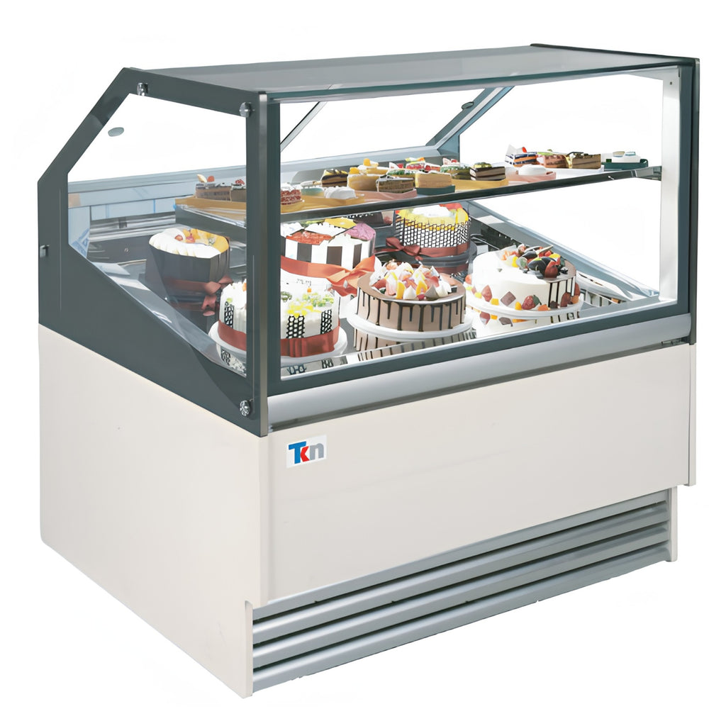 Vitrina Pastelera Teknikitchen TKN12SP Cristal Recto-Entrepaño De Cristal