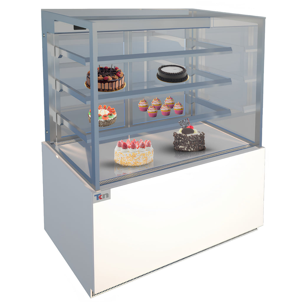 Vitrina Pastelera Teknikitchen TKN15R4 Cristal Plano