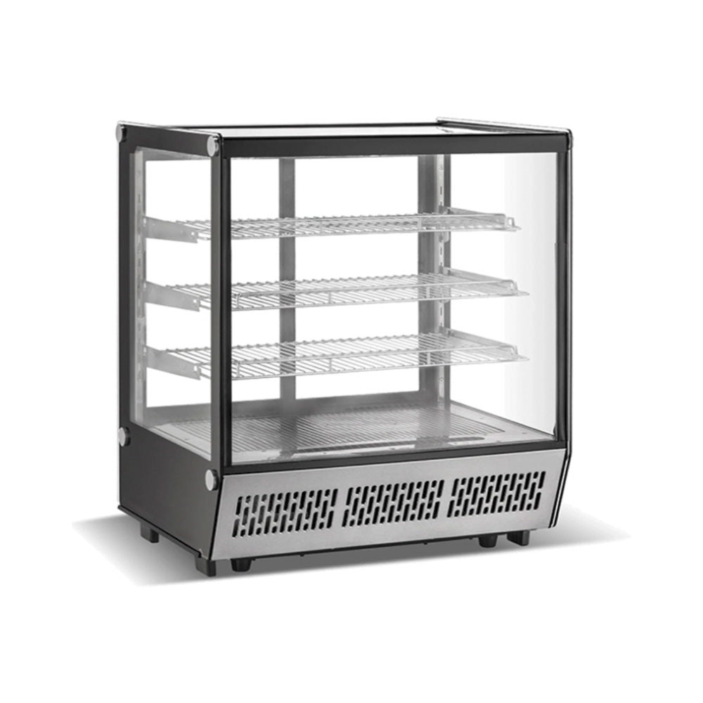 Vitrina Refrigerada Migsa CW-195 Cristal Recto Con 4 Niveles De Exhibicion
