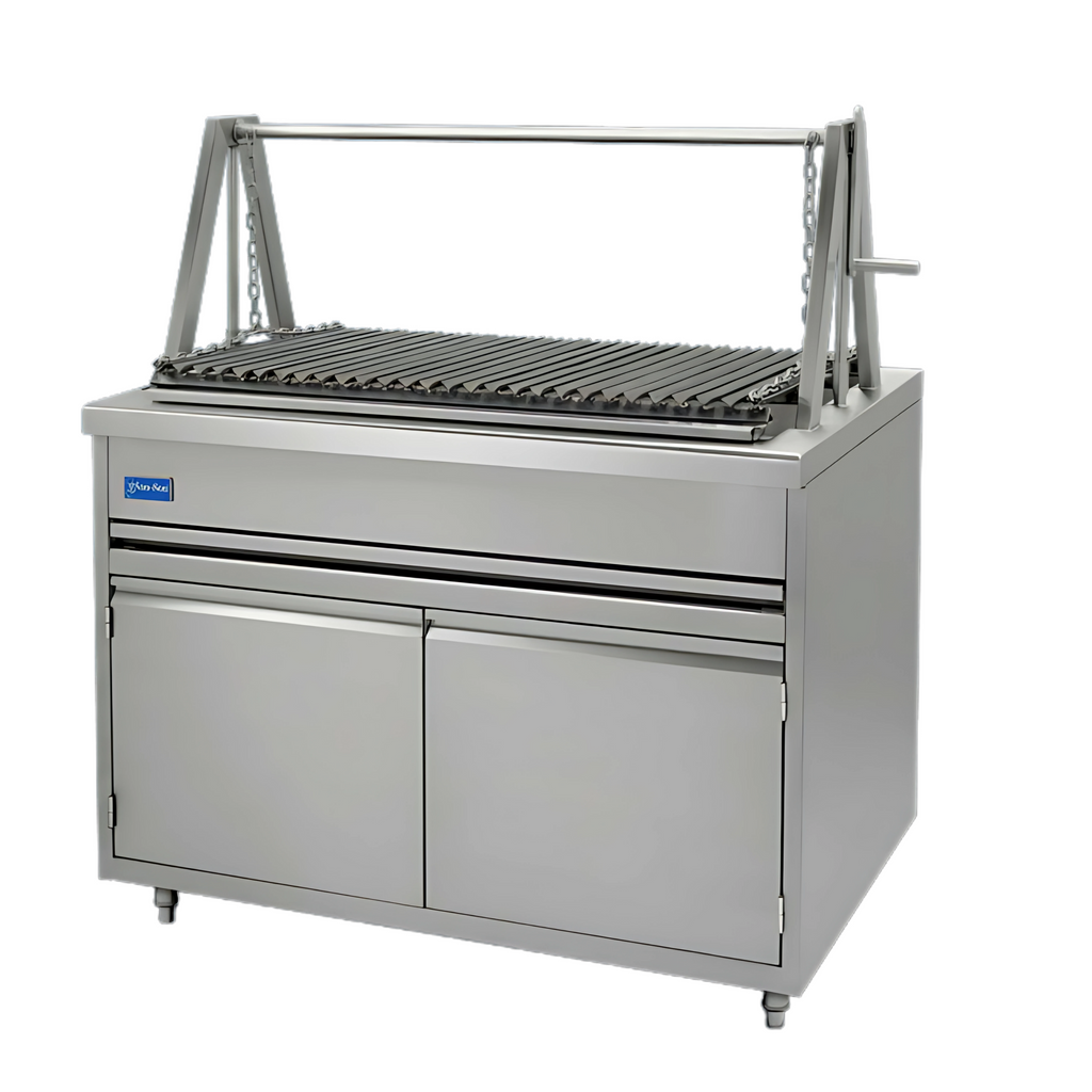 Asador Argentino Con Gabinete SATAGC-090 San-Son Acero Inoxidable 304