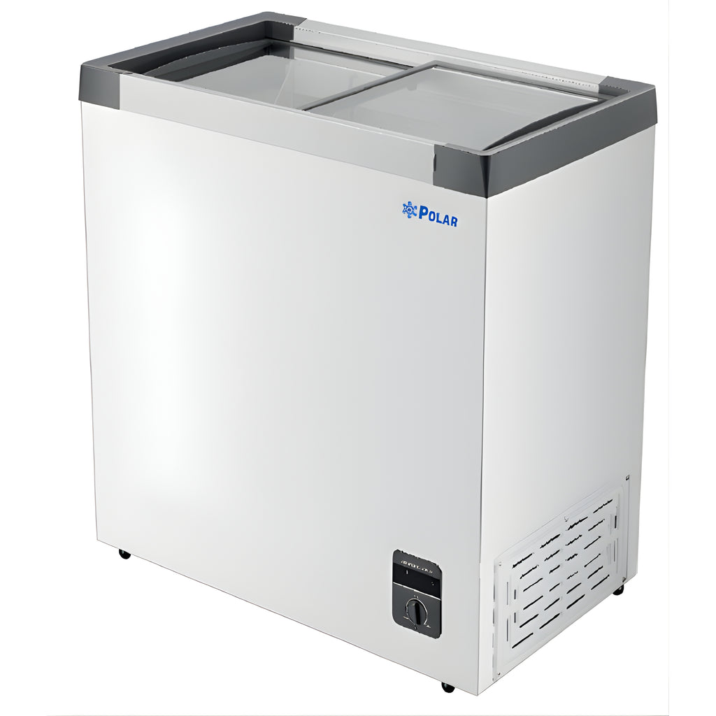 Congelador Horizontal Polar CH-200PR Puertas de Cristal Capacidad 157 L - CCH200PR01